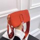 Red Street Simplicity Letter Geometric Zipper Bags