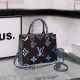 Black Elegant Letter Patchwork Bags