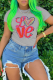 Light Gray Daily Vintage Print Patchwork O Neck T-Shirts