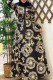 Black Casual Elegant Figure Print Patchwork Turndown Collar Shirt Dress Dresses
