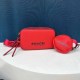Red Street Simplicity Letter Zipper Bags