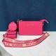 Rose Red Street Simplicity Letter Zipper Bags