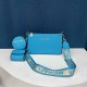 Blue Street Simplicity Letter Zipper Bags