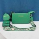 Green Street Simplicity Letter Zipper Bags