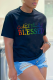 Black Street Daily Print Letter O Neck T-Shirts