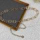 Gold Street Simplicity Geometric Chains Waist Chain