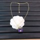 Purple Street Simplicity Geometric Chains Necklaces