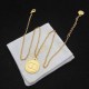 Gold Simplicity Letter Chains Necklaces