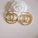 Gold Street Simplicity Letter Patchwork Earrings