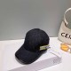 Black Street Letter Patchwork Hat