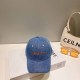 Blue Street Simplicity Letter Embroidered Hat