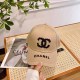 Khaki Simplicity Letter Embroidered Hat