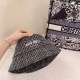 Black Street Simplicity Letter Patchwork Hat