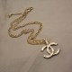 Gold Simplicity Letter Chains Necklaces