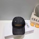 Black Street Simplicity Letter Embroidered Hat