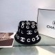 Black Street Simplicity Letter Embroidered Hat