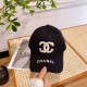 Black Simplicity Letter Embroidered Hat