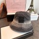 Black Street Simplicity Geometric Patchwork Letter Hat