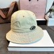 Baby Blue Street Simplicity Geometric Patchwork Hat