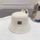 Cream White Street Simplicity Letter Patchwork Hat