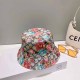 Khaki Street Print Letter Hat