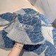 Blue Street Simplicity Letter Patchwork Hat