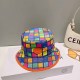 Multicolor Street Print Letter Hat