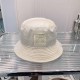 Cream White Street Simplicity Geometric Patchwork Hat
