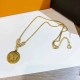 Gold Street Figure Chains Letter Necklaces