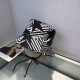 Black Street Letter Patchwork Hat