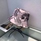 Pink Street Letter Patchwork Hat