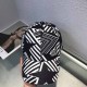 Black Street Letter Patchwork Hat