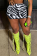 White Sexy Striped Patchwork Skinny Straight Full Print Bottoms