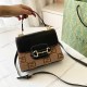 Black Simplicity Letter Patchwork Bags