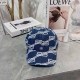 Blue Street Simplicity Letter Patchwork Hat