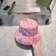 Pink Street Letter Animal Patchwork Hat