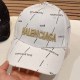 White Street Simplicity Letter Embroidered Hat