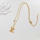 Gold Simplicity Letter Chains Necklaces