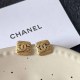Gold Simplicity Letter Patchwork Earrings