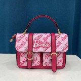Pink Street Simplicity Letter Patchwork Bags