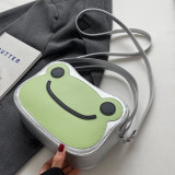 Silver Casual Patchwork Contrast Bags