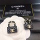 Black Simplicity Letter Patchwork Earrings