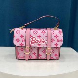 Pink Street Simplicity Letter Patchwork Bags