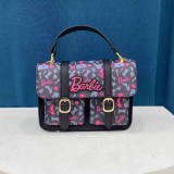 Pink Street Simplicity Letter Patchwork Bags