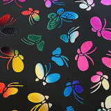 Pink Casual Butterfly Print Patchwork Chains Bags