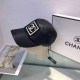 Black Street Simplicity Letter Patchwork Hat