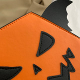 Orange Casual Daily Patchwork Chains Bags