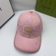 Pink Street Simplicity Letter Embroidered Hat