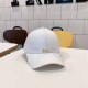 White Street Simplicity Letter Embroidered Hat