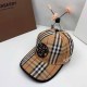 Black Street Simplicity Letter Embroidered Hat